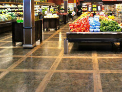 Floors for Commercial Kitchens, Grocery Stores, and Supermarkets